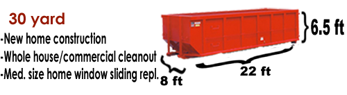30 yard dumpster